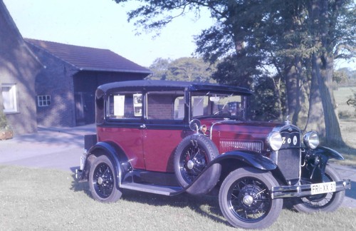 Altes dia pkw oldtimer - oldtimer, ford