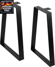 Metall Tischbeine Schwarz