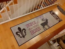 Fußmatte Deco Mats Waschbar ca. 183,5 x 59,5 cm Hirsch 