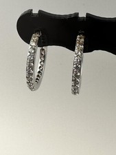 Creolen Ohrstecker Silber 925 von Tchibo