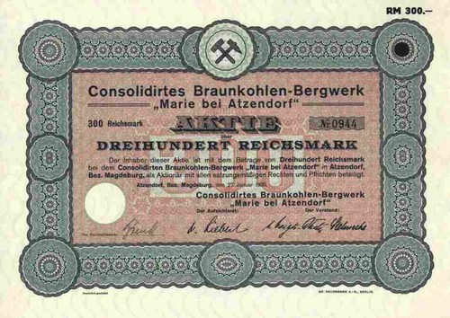 Consolidirtes braunkohlen - consolidirtes,