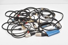 Kabel Konvolut Cordial Neutrik - Audiokabel - XLR Klinke Cinch - Guter Zustand