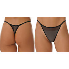 Damen!Transparent String Tanga Mini T-Back Bikinislip Unterwäsche Slip Dessous