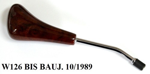 Wählhebel holz w126 - holz,