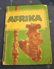 Sammelbilderalbum  "Afrika", Margarine Union Sanella, 1952. Nicht ganz komplett