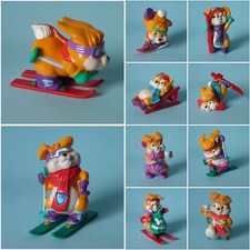 Ü-Ei Serie - Hanny Bunny's ... lustige Ski-Hasen - D 1996 - Figur zum auswählen