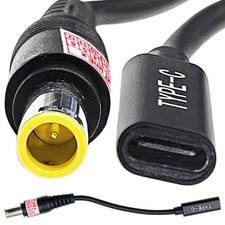 USB C Buchse zu DC Ladeadapter