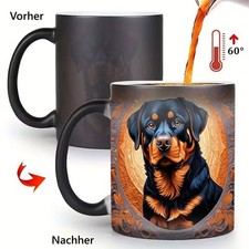 Farbwechsel Tasse Rottweiler -
