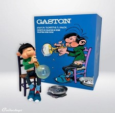 Plastoy 00327 Gaston Erfindung Seifentrompete 16 cm NEU OVP Figur