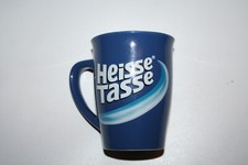 blaue Tasse "Heisse Tasse" und