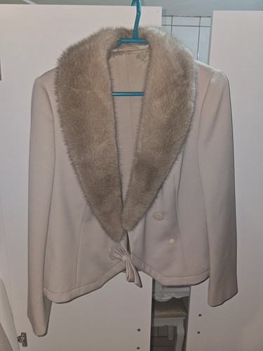Eleganter echt pelz - echt,