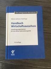 Handbuch Wirtschaftsausschuss 