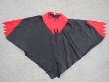 Herren Faschingskostüm schwarzer Umhang für Geist Vampir Dracula Gr 56 Halloween