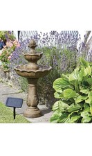 – 3-stufiges, solarbetriebene,  Gartendekoration, für  Terrasse und Rasen