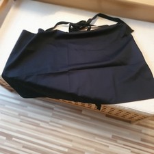 Vorbinder Bistroschürze JobLine, schwarz 45x80 cm