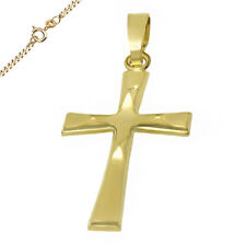 Kreuz Kreuzanhänger 333 Gold Neu Kommunion Konfirmation Taufe mit Kette 