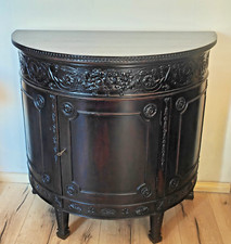 Halbrunde Mahagoni Kommode