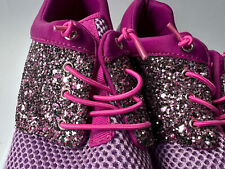 FACTORY SHOES Italy LILA ROSA Sneaker Gr. 37 MEMORY SOHLE Bling Glitzer 320 g