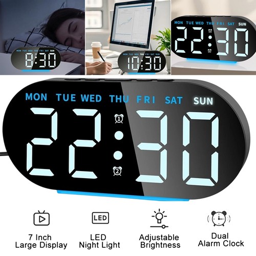 Wecker digitaler digitaluhr - wecker,