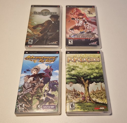 Psp rpg bundle popolocrois - psp,