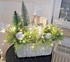 Weihnachtsgesteck Adventsgesteck XL Tischgesteck.Adventskranz