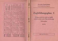 Zugbildungsplan C ZpCR Hannover Sommer 1979 digital