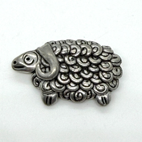 Vintage schaf widder brosche - schaf,