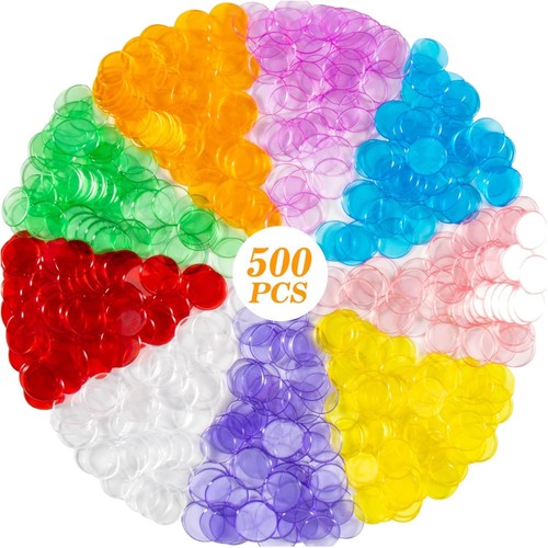 Bingo chips kunststoff 500 - bingo,