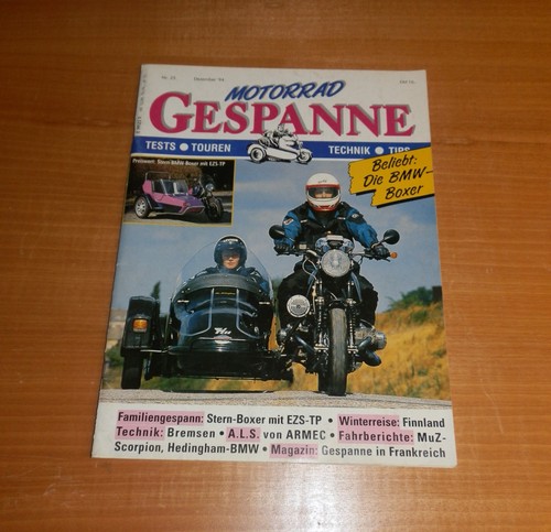 Motorrad gespanne dezember - gespanne,