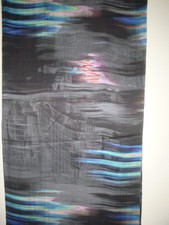 602) Seide? Stoff höhe Qualität Musterlaschen Nähen  1 x B 42/L 110 cm