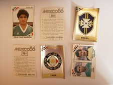 Panini World Cup WM Mexico 86 Mexiko 1986 WC original mit Wappen incl. Badges