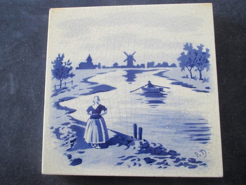 Fleise kachel holland motiv - /,