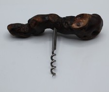 ?Vintage Wurzelholz Korkenzieher 60er Jahre