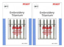 2x PFAFF Titanium Embroidery
