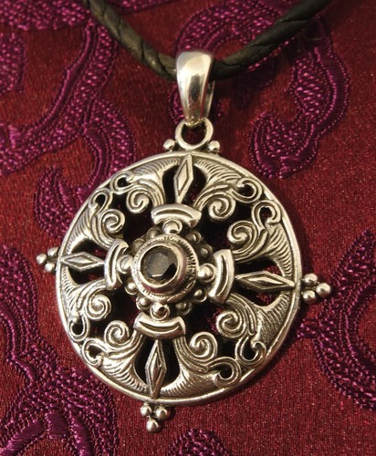Tibetischer mandala anhänger - tibetischer,