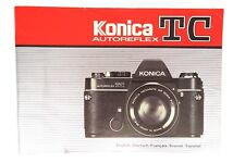 Konica Bedienungsanleitung  Autoreflex TC ,  Mehrsprachig   * Fotofachhändler * 