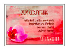 Geburtstagskarte Spruch