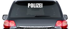 Polizei aufkleber 40 cm - ca.,