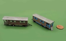 1 Stück Zirkus Wohnwagen mit