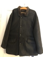 Lammfelljacke Männer Leder