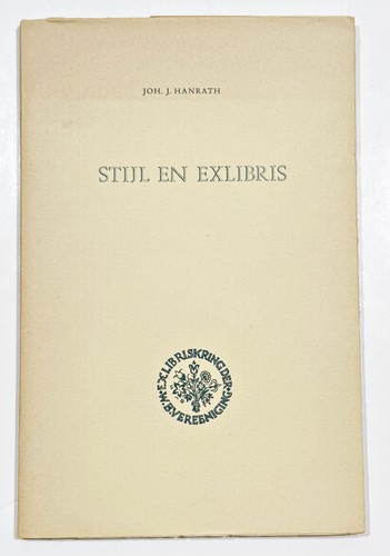 Exlibris hanrath stijl en - /,