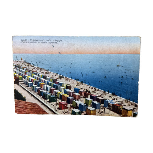 Ansichtskarte postkarte grado - postkarte,