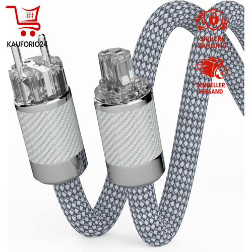 Netzkabel hifi high end - netzkabel, 1m