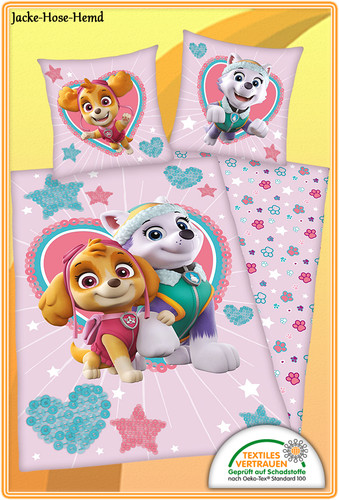 Bettwäsche paw patrol - bettwäsche,