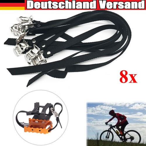 8stk fahrrad pedalriemen - 8stk,