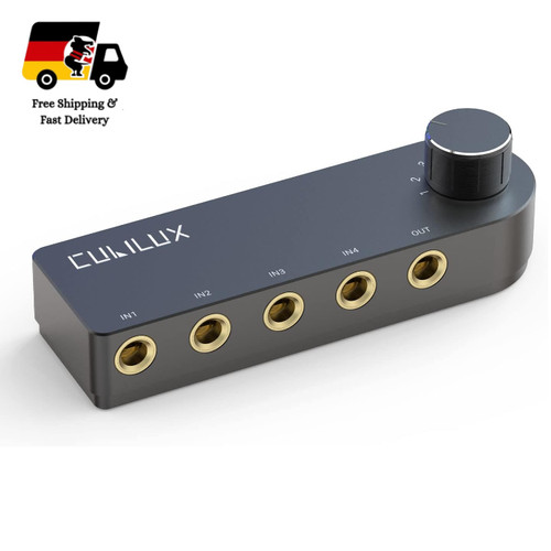 Audio umschalter 1 auf - mm,