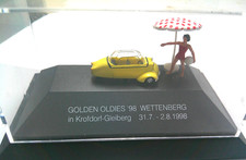 Busch Sondermodell Messerschmitt Golden Oldies 98  1:87 OVP in Minivitrine