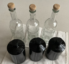 6 Glasflaschen 0,7 l mit