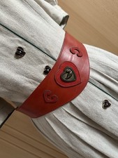 Schöner Trachtengürtel *  Ledergürtel  * Creation Werner * Echtleder