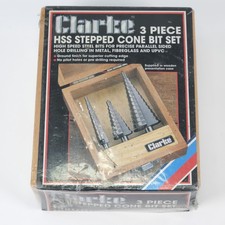 Clarke HSS Stufenkegel Bit Set